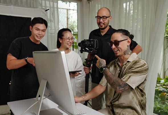 Film production project still.